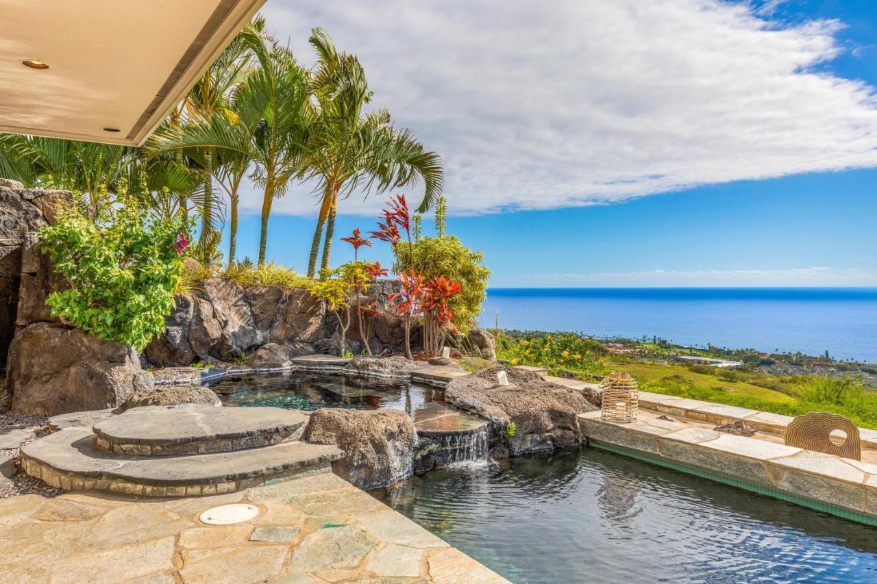 Waterfall House - Hawaii ไคลัวโคนา ภายนอก รูปภาพ