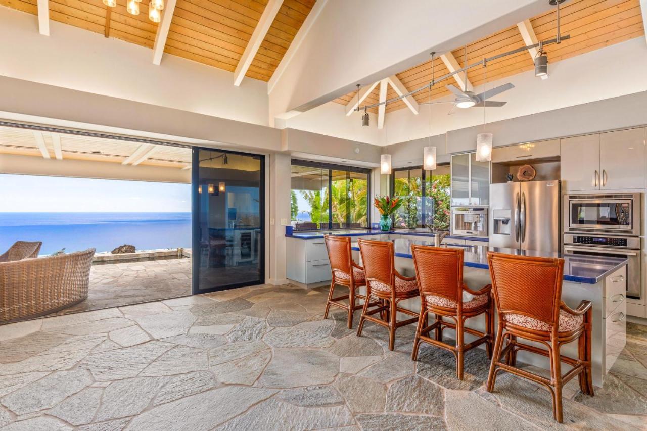 Waterfall House - Hawaii ไคลัวโคนา ภายนอก รูปภาพ