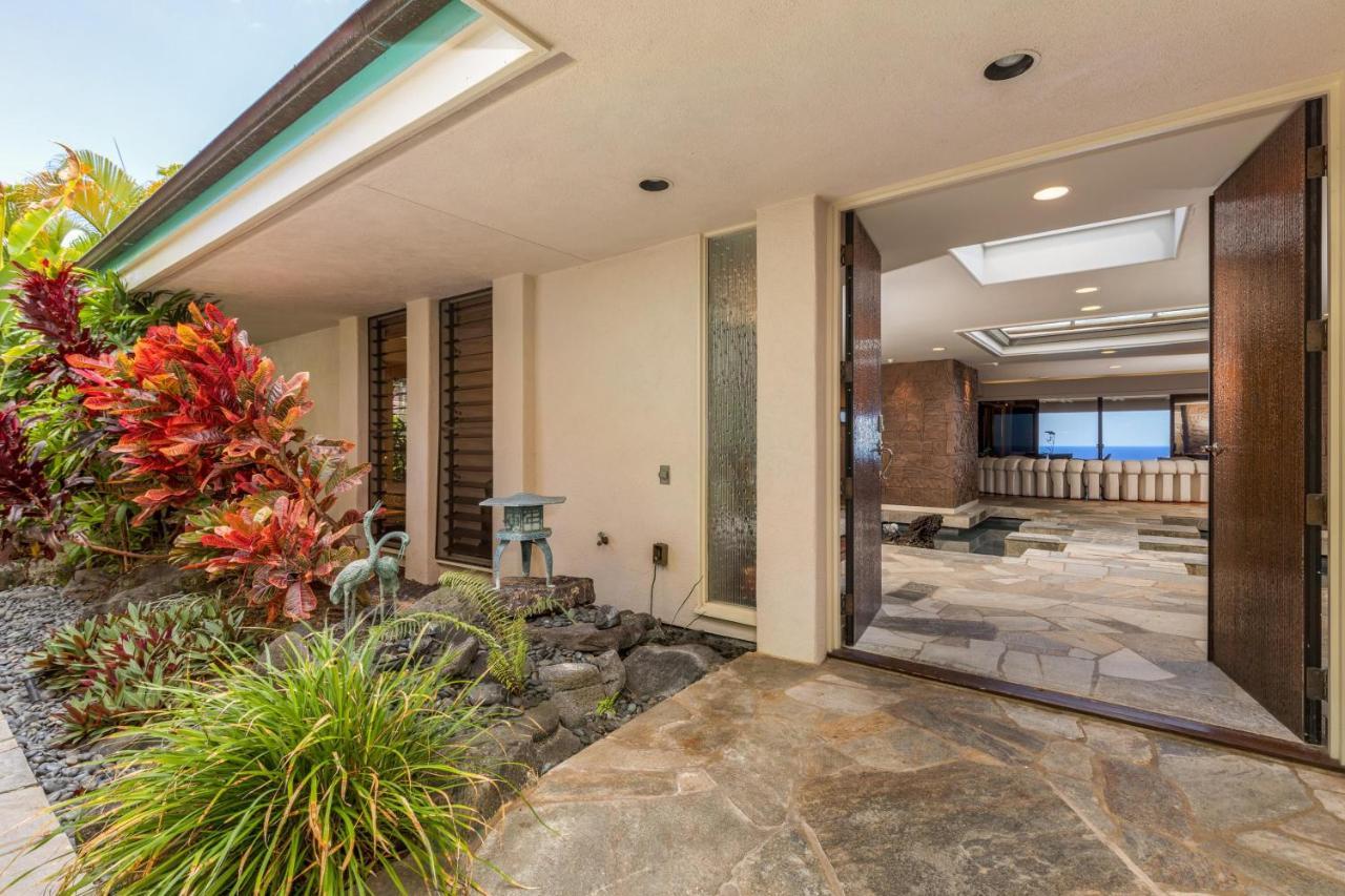 Waterfall House - Hawaii ไคลัวโคนา ภายนอก รูปภาพ