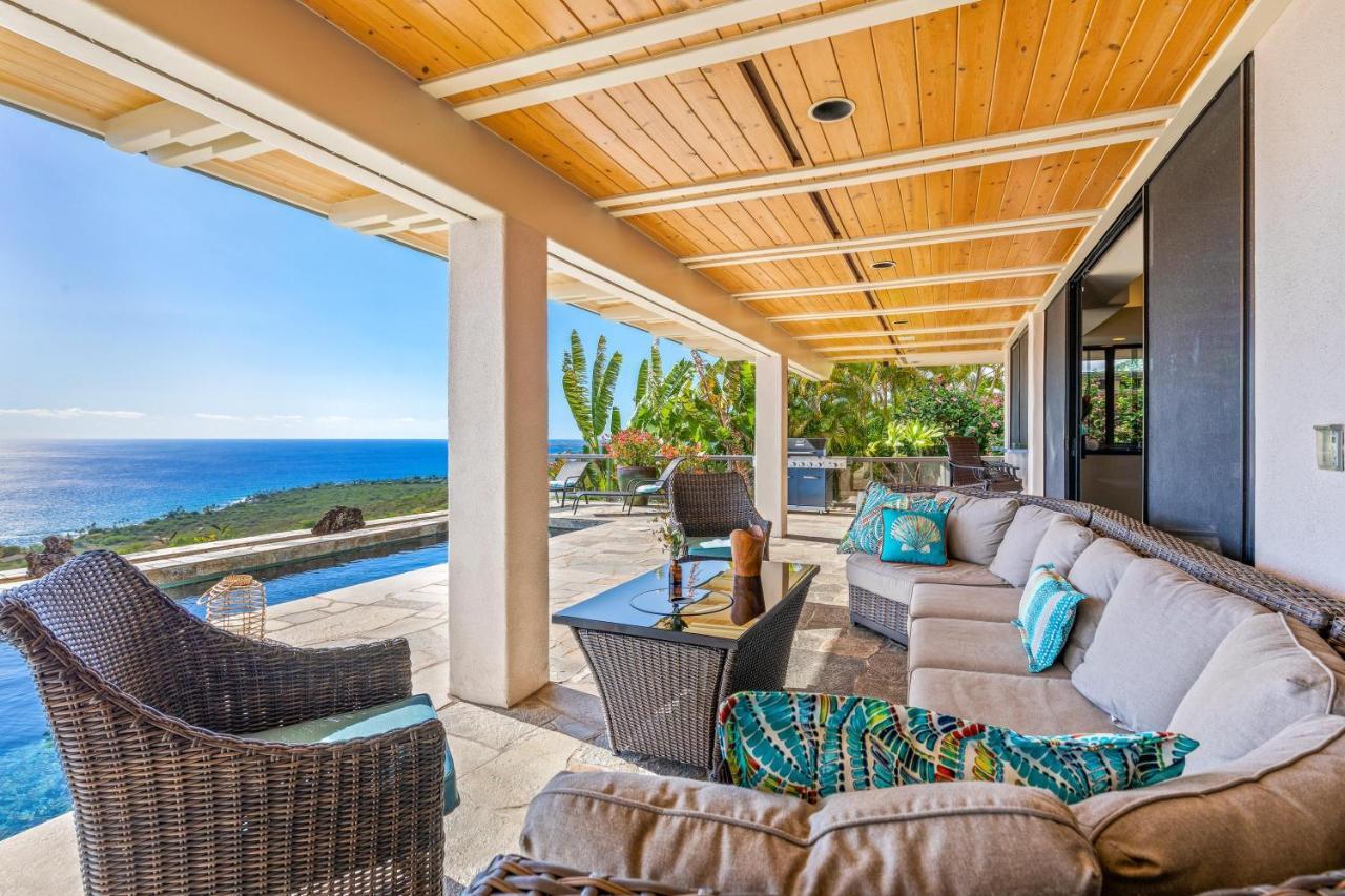 Waterfall House - Hawaii ไคลัวโคนา ภายนอก รูปภาพ